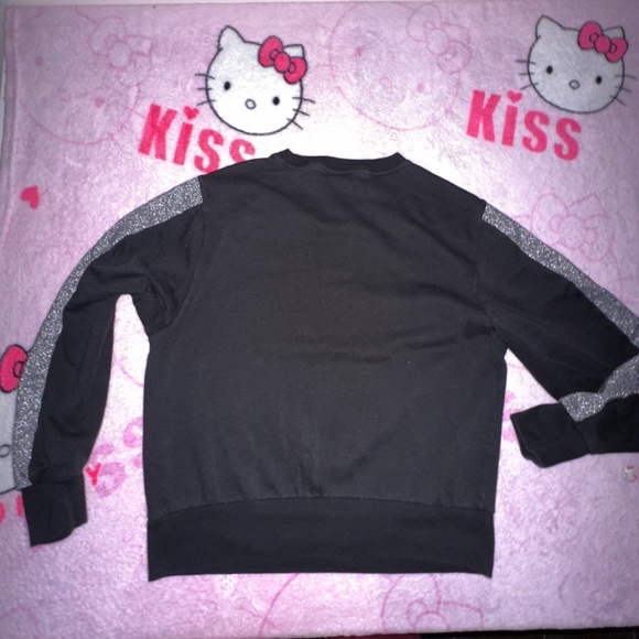 vs pink glitter holographic sweatshirt - Picture 6 of 6